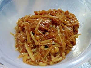 醤油こうじでなめたけ
