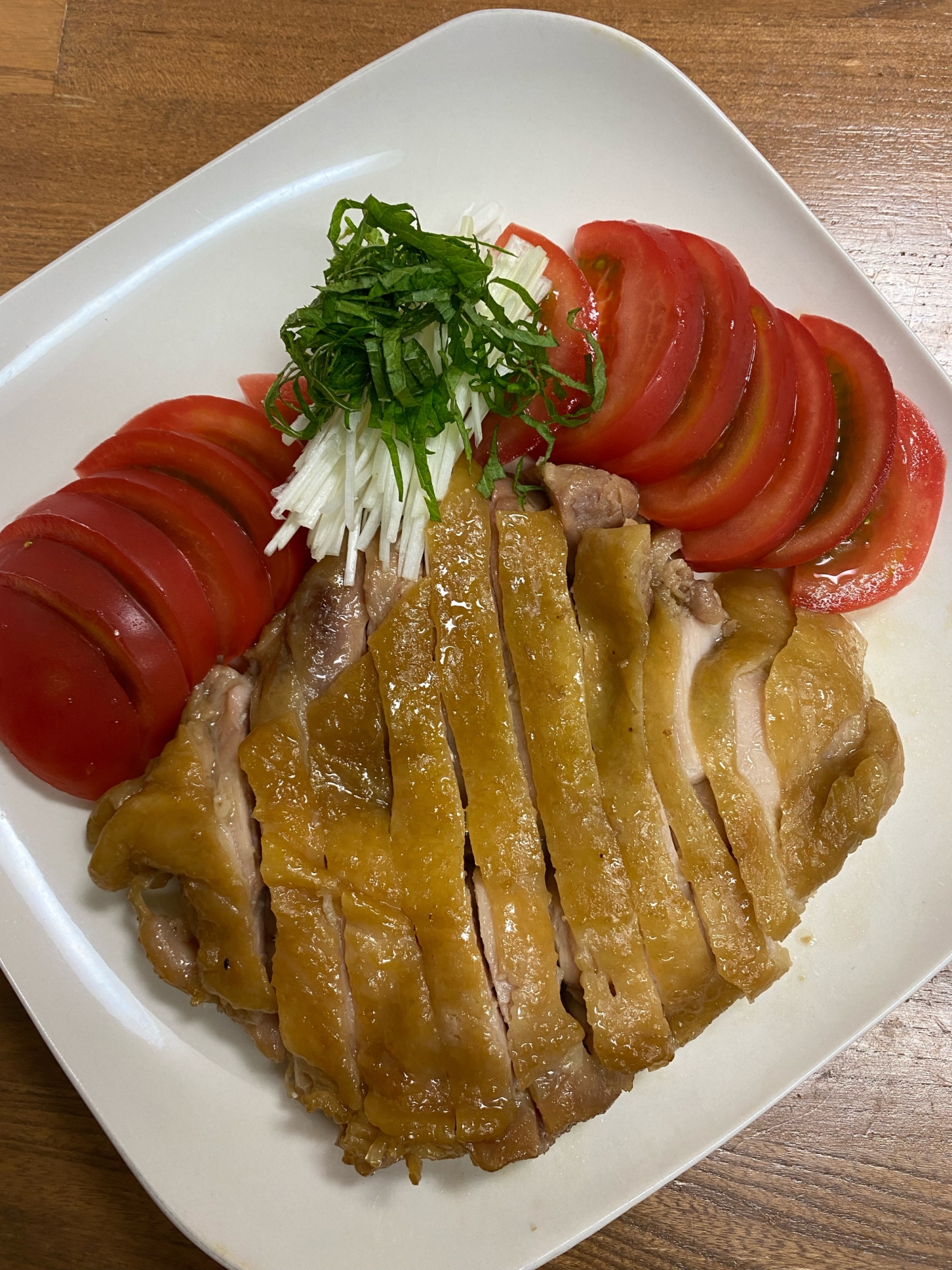 レンジで照り焼きチキン