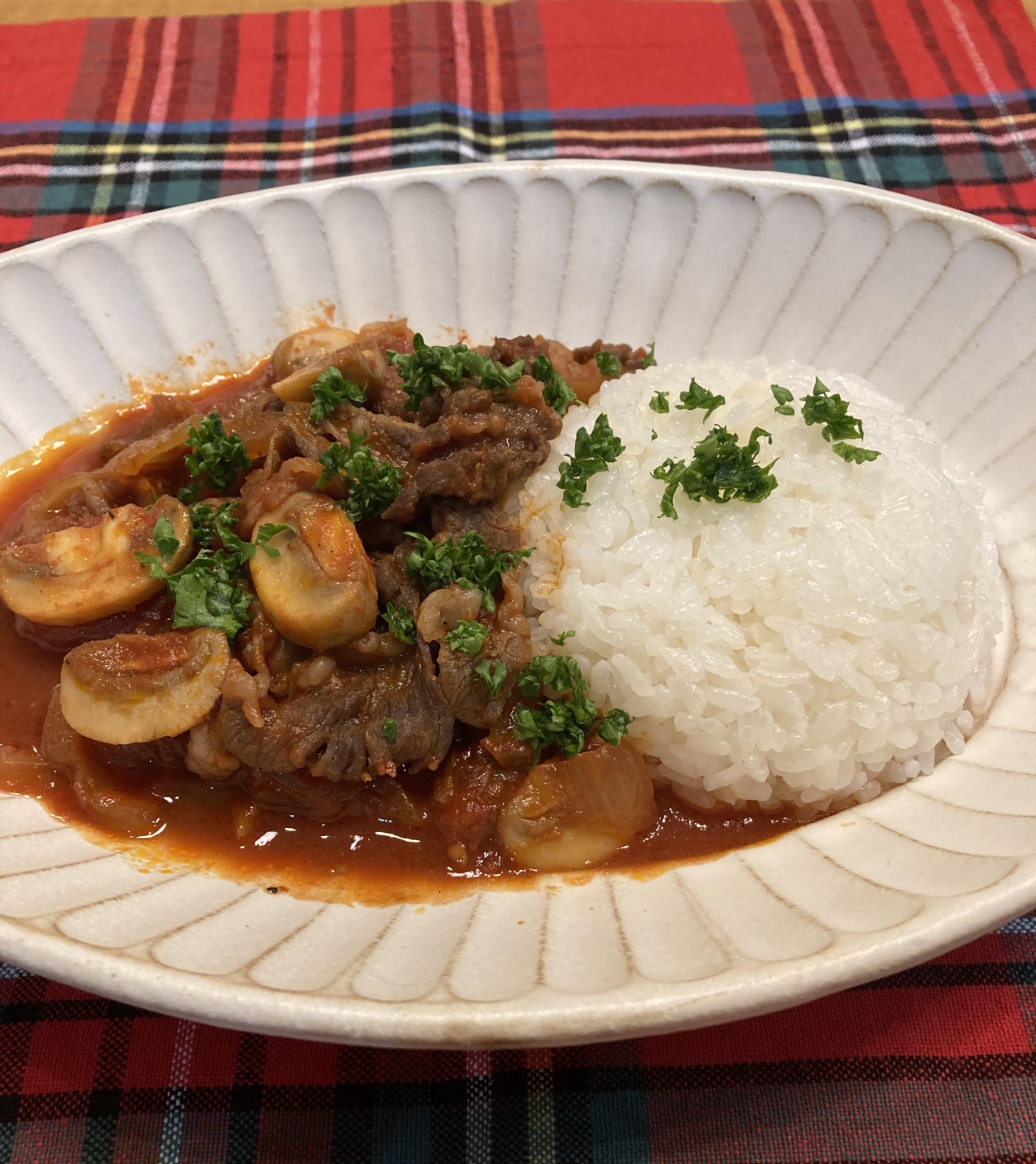 牛丼リメイク♪ハヤシライス♪