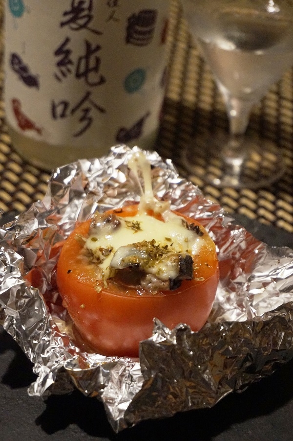 【高知食材】鰹のトマトカップグラタン