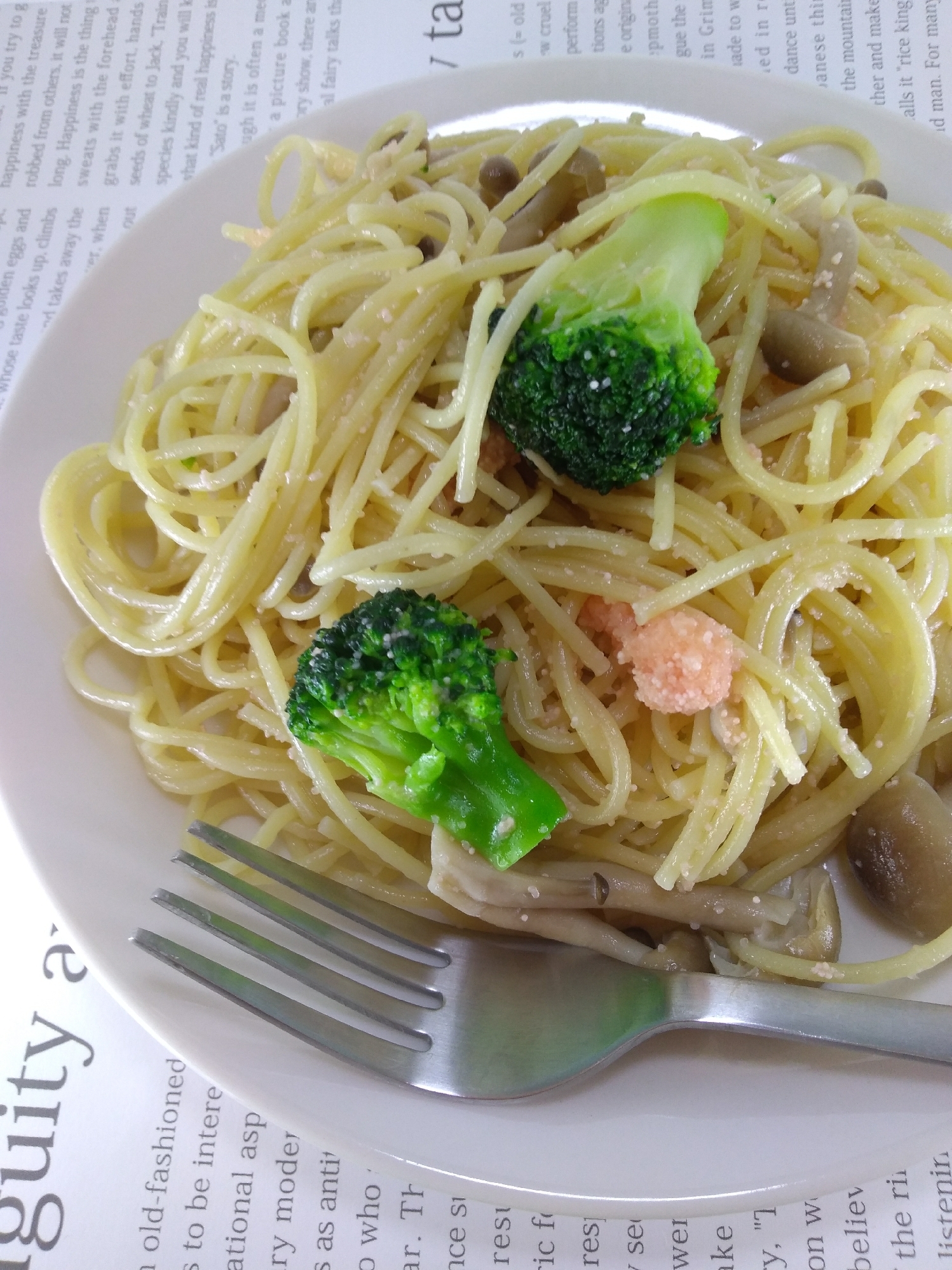 めんつゆが隠し味の大好きなたらこクリームパスタ