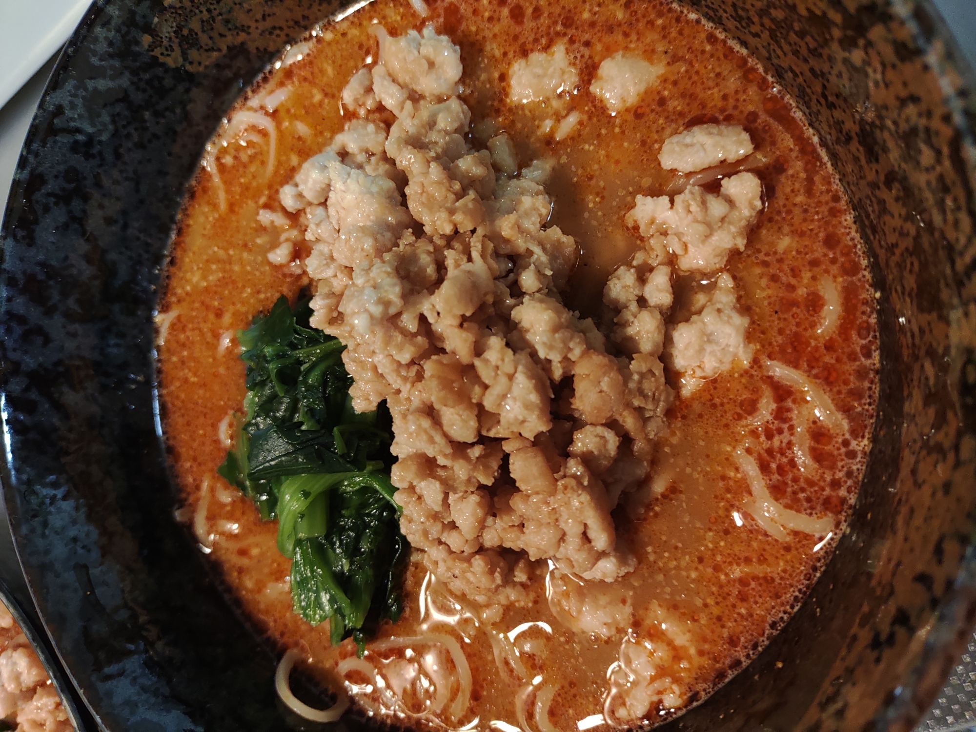 インスタント生麺de簡単　担々麺