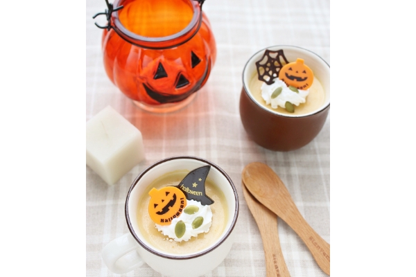 親子で作ろう 簡単かぼちゃプリン レシピ 作り方 By 楽天レシピ 楽天レシピ