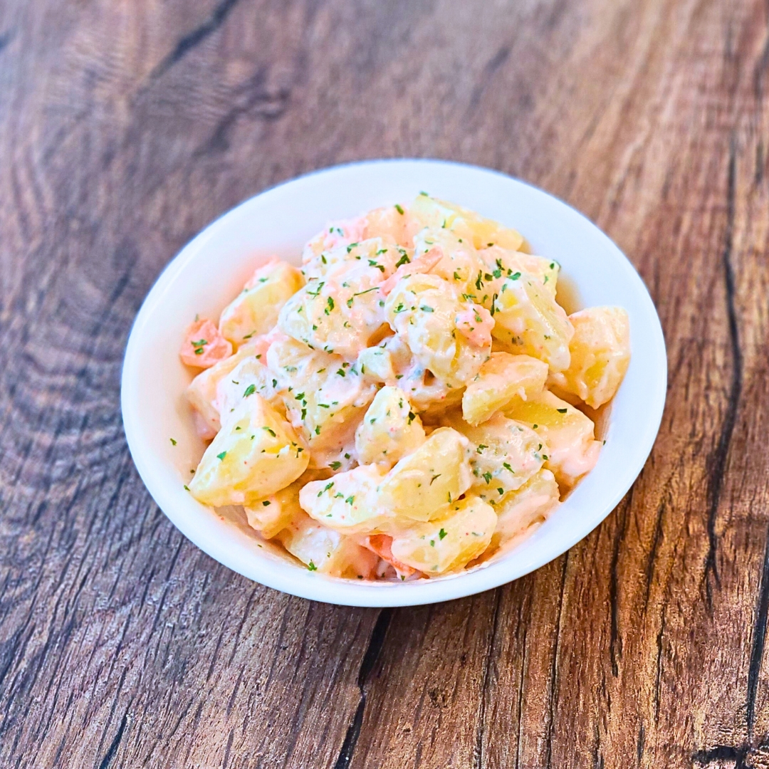 タラモサラダ　パスタソースで簡単