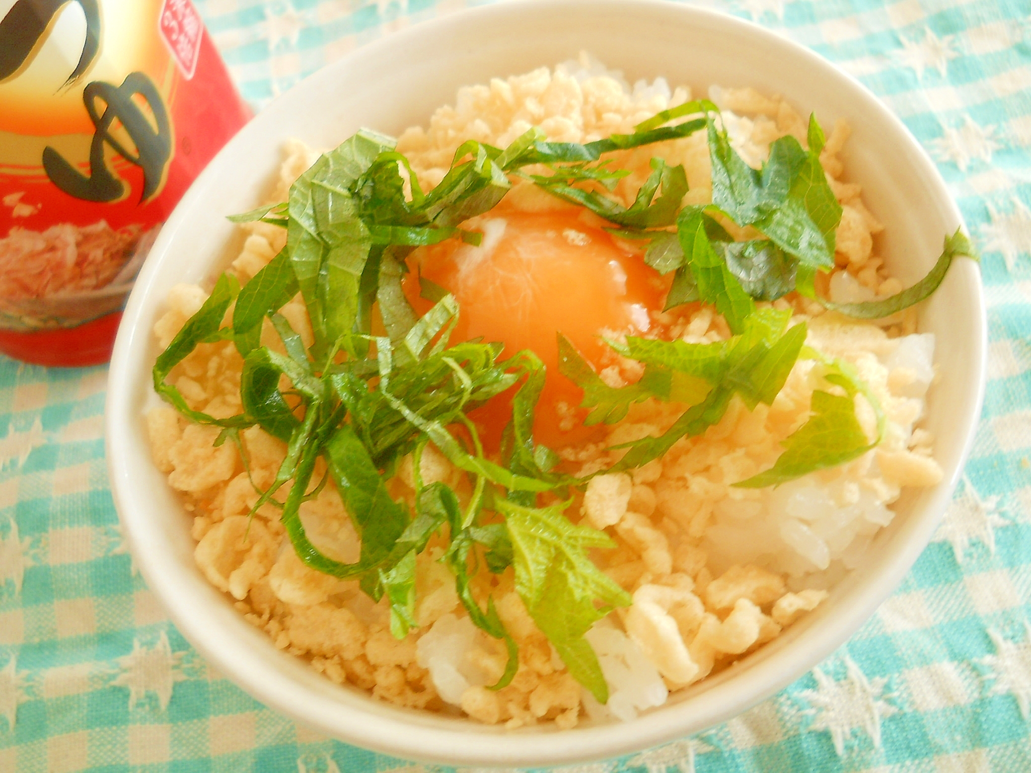 天丼風玉子かけご飯