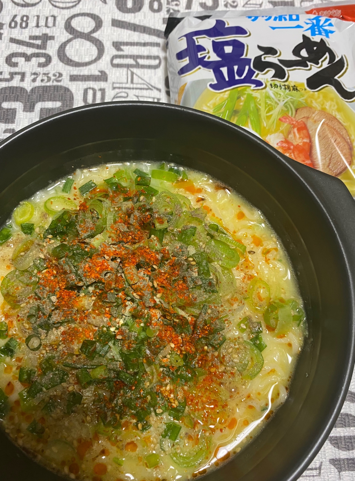 サッポロ一番塩ラーメン★アレンジ