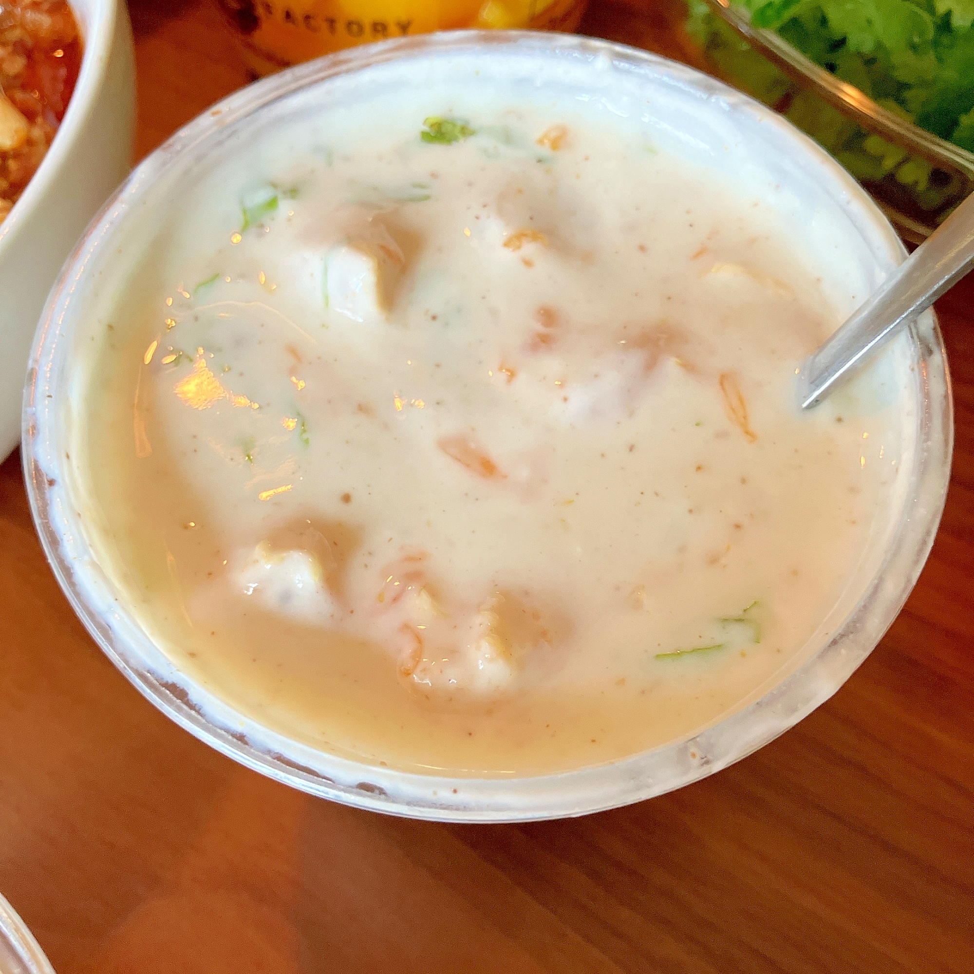 スパイスおかず★マーコットオレンジのライタ