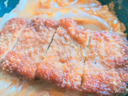 シンプルに簡単に めんつゆカツ丼
