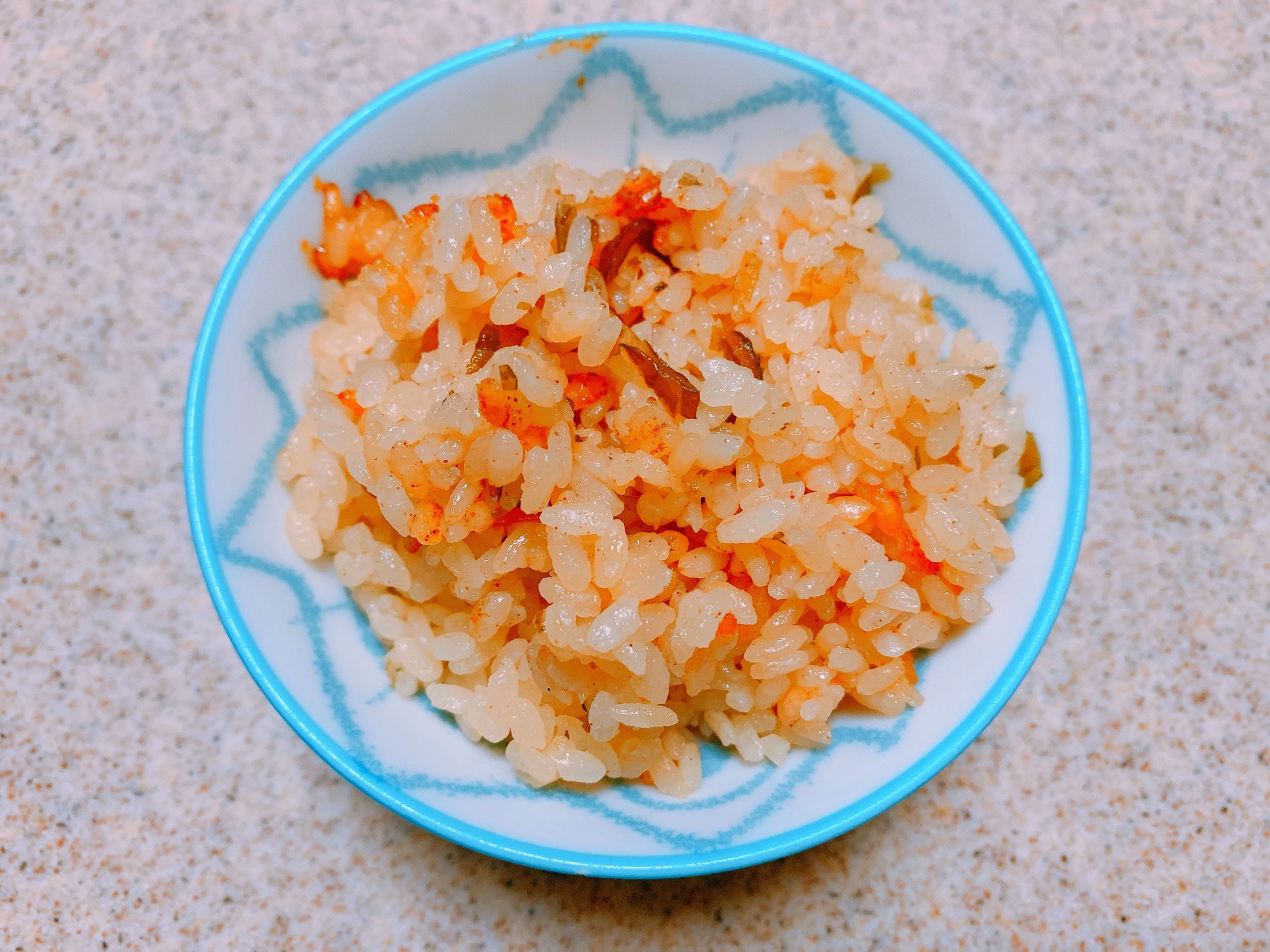 パパッと超簡単★我が家の昆布入り混ぜご飯