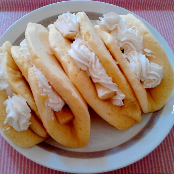 ホットケーキミックスとレンジで簡単 オムレット レシピ 作り方 By ぱんこここ 楽天レシピ ホットケーキミックスとレンジで簡単 オムレット レシピ 作り方 By ぱんこここ 楽天レシピ