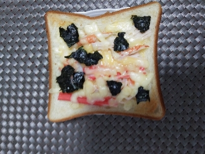 味付け海苔のピザトースト