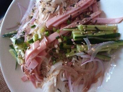 ☆★簡単胡麻ダレ♪冷やし中華★☆