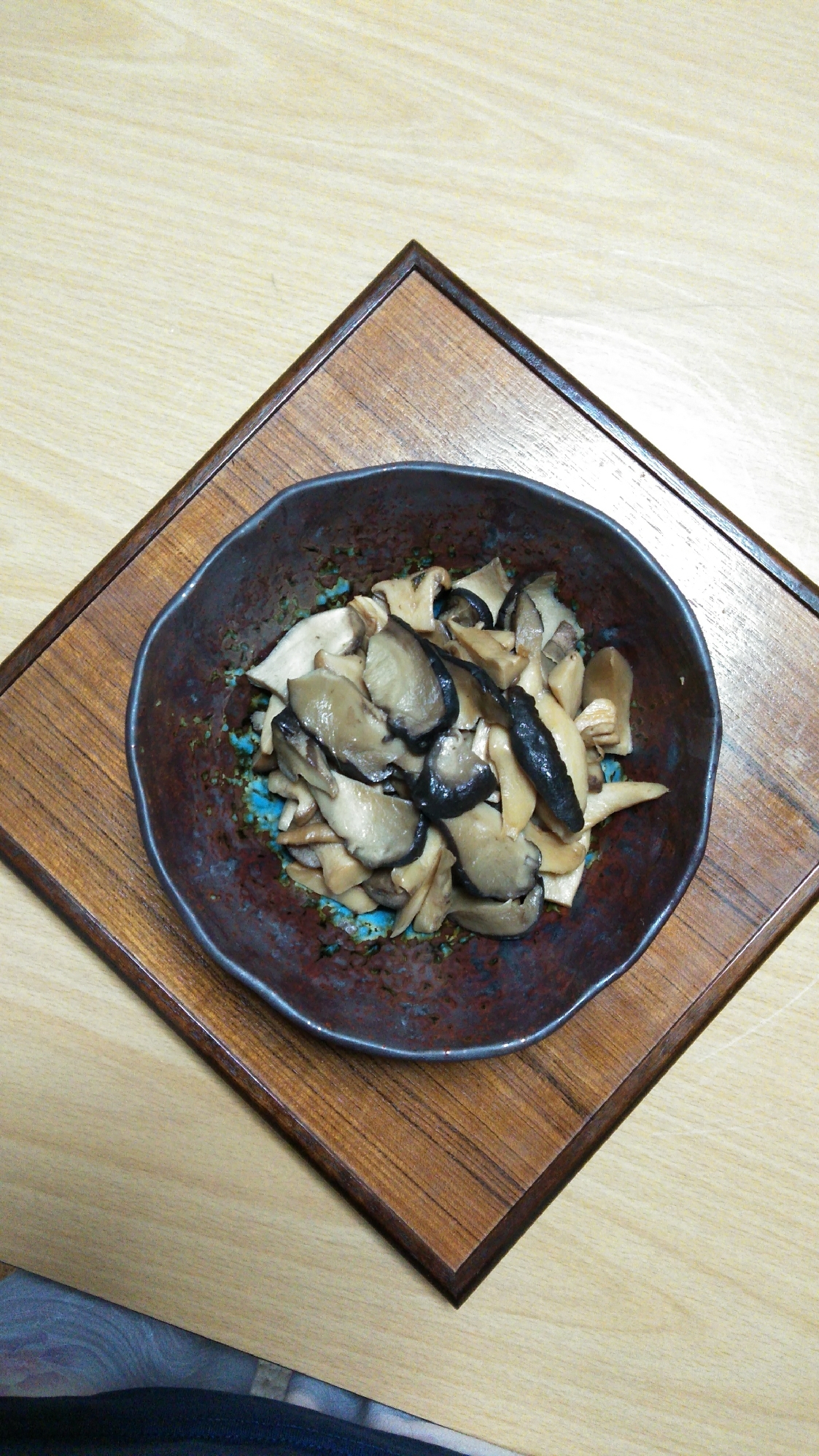 エリンギと椎茸の簡単煮