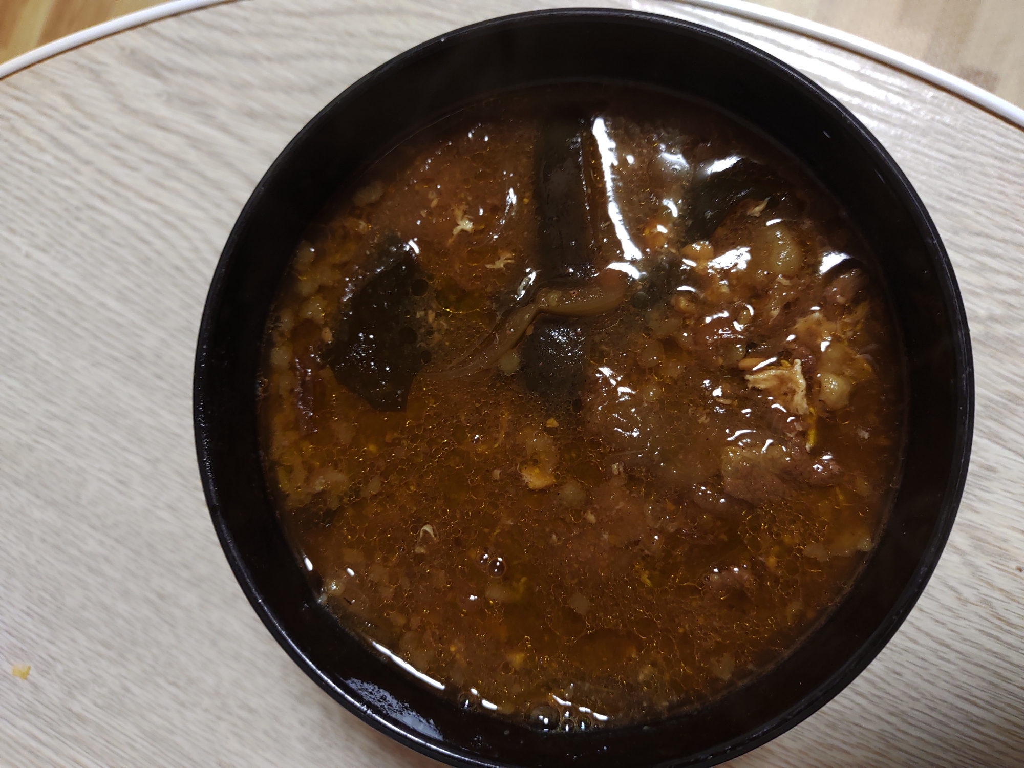 なすとひき肉のカレースープ