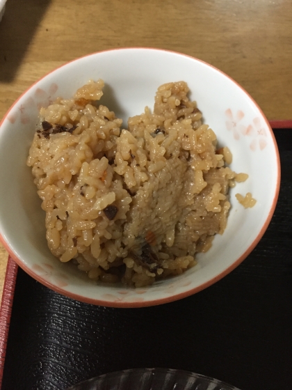 鶏そぼろの炊き込みご飯