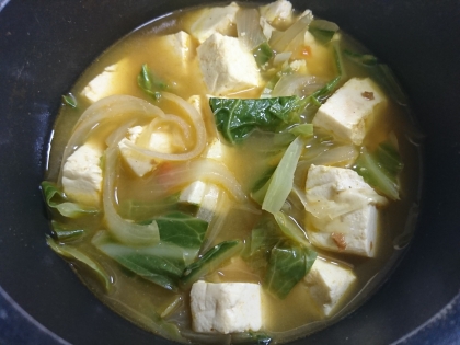 ヘルシー❤︎豆腐のカレー煮込み