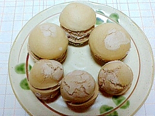 ナッツフリーのマカロン ココア味 レシピ 作り方 By Yukiusagi17 楽天レシピ