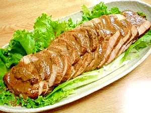 煮豚より簡単 豚もも肉しっとりローストポーク レシピ 作り方 By Garako 楽天レシピ