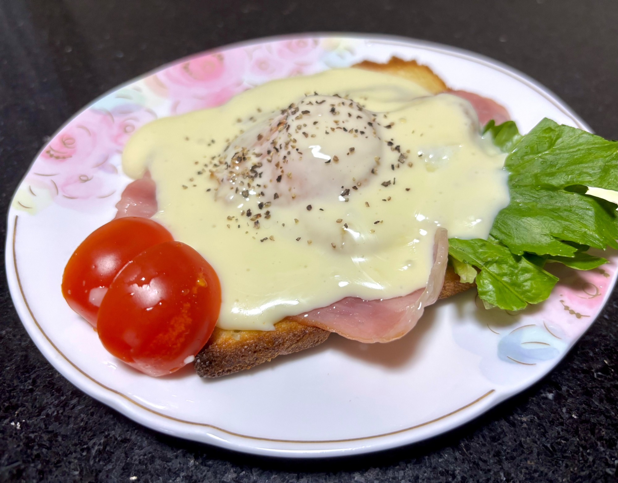 カフェ気分♪冷凍たまごで軽食を☆