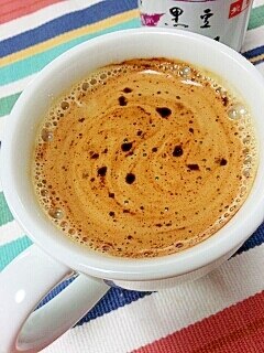 ホッと☆黒豆きなこカフェオレ♪ レシピ・作り方 by nyan260 - 楽天レシピ