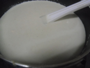 ごぼうと豆乳のスープ
