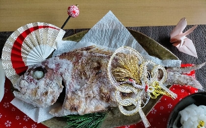 祝い鯛の焼き方！