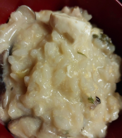 卵と長葱deおじや☆