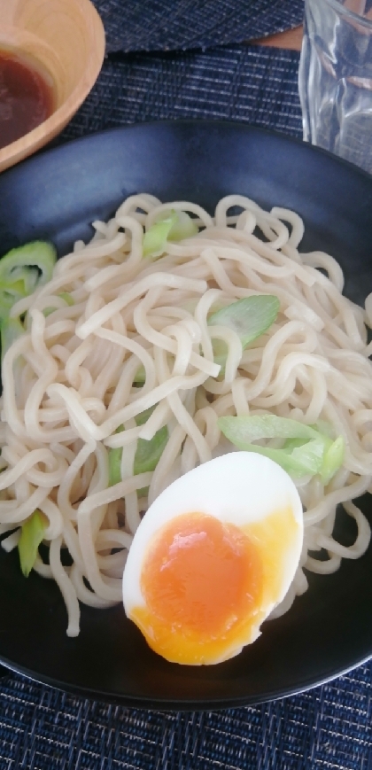 お家で☆つけ麺☆魚介醤油だし