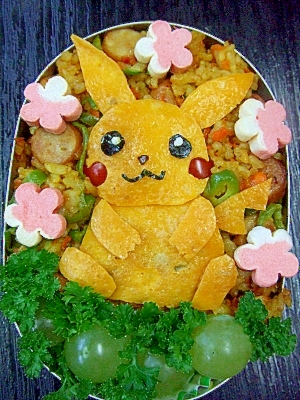 ドライカレー お花畑ピカチュウ ポケモン レシピ 作り方 By Iihi009 楽天レシピ ドライカレー お花畑ピカチュウ ポケモン レシピ 作り方 By Iihi009 楽天レシピ