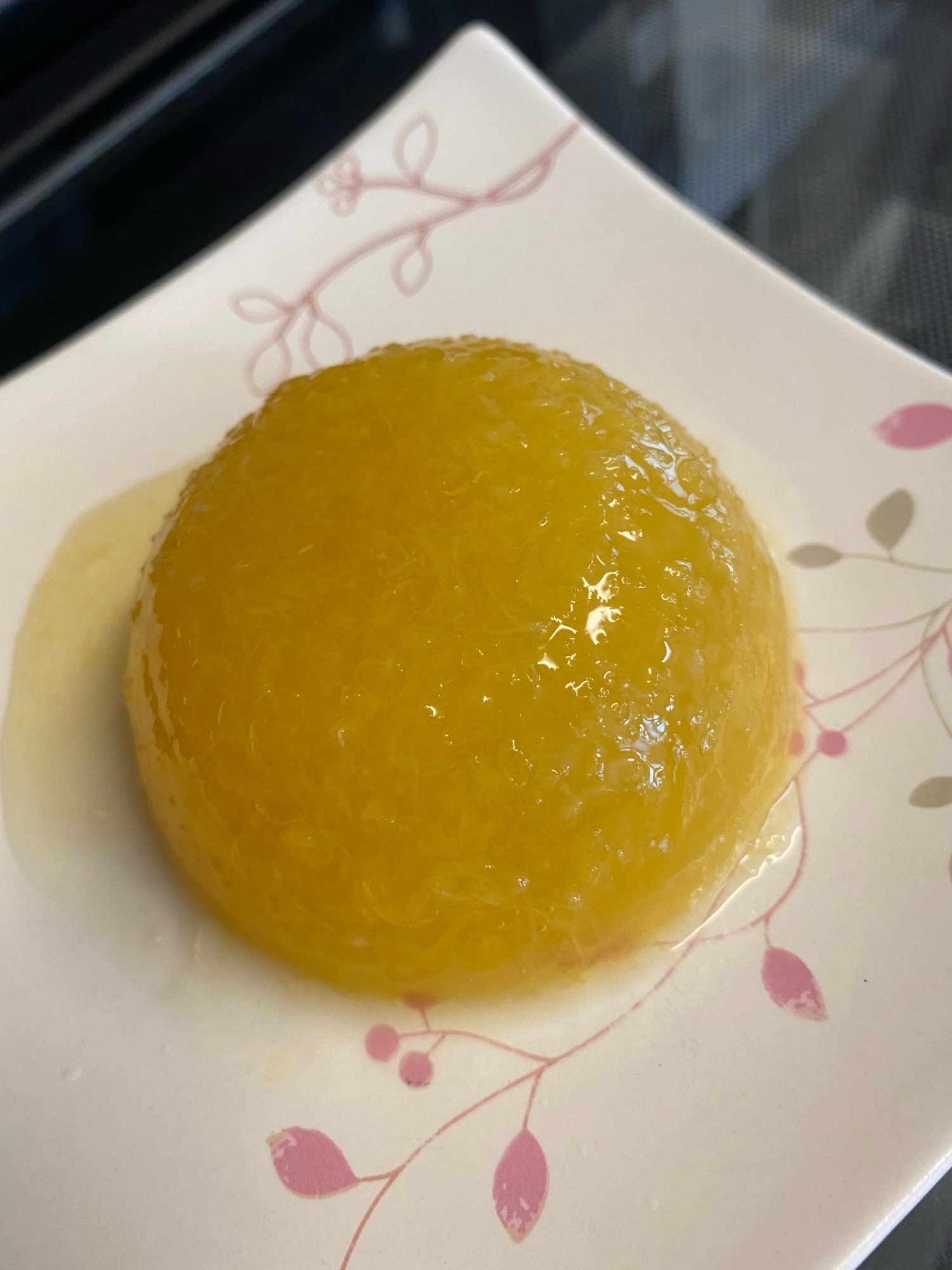 加熱なし❣️低糖質なジュレ風甘夏ゼリー