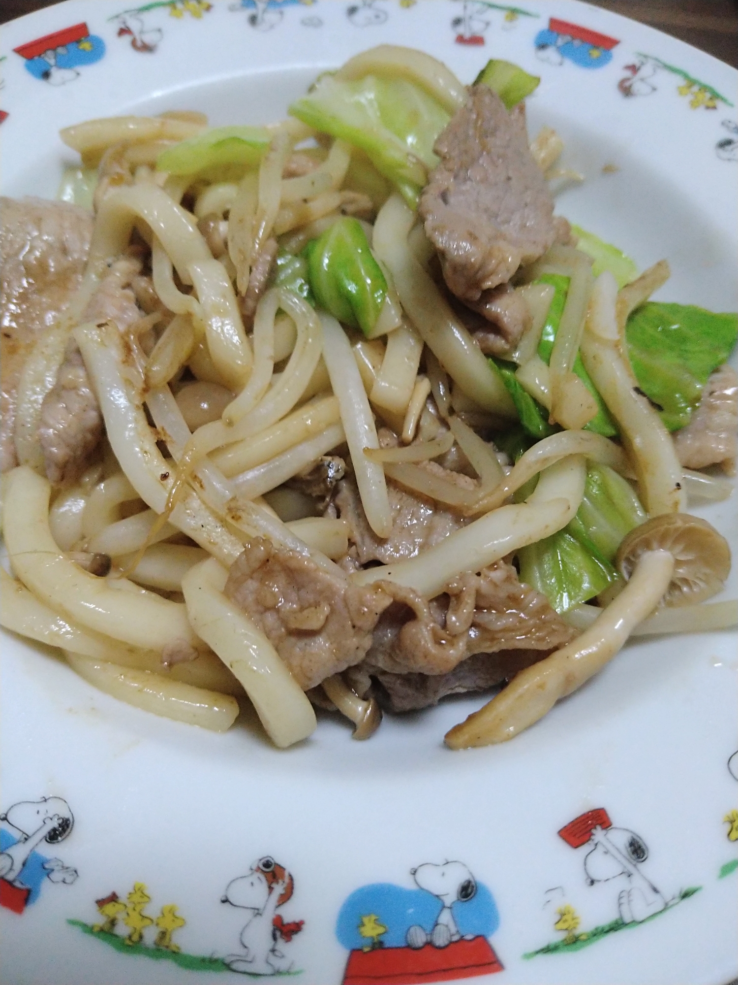 ソース焼きうどん