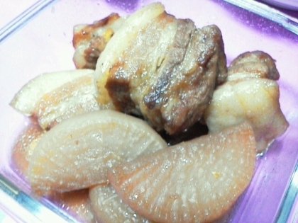 三ツ矢サイダーで角煮