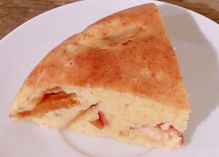 炊飯器でキャラメルりんごケーキ