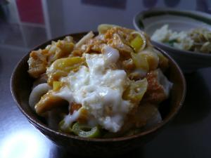 レンジで簡単！ずぼら木の葉丼