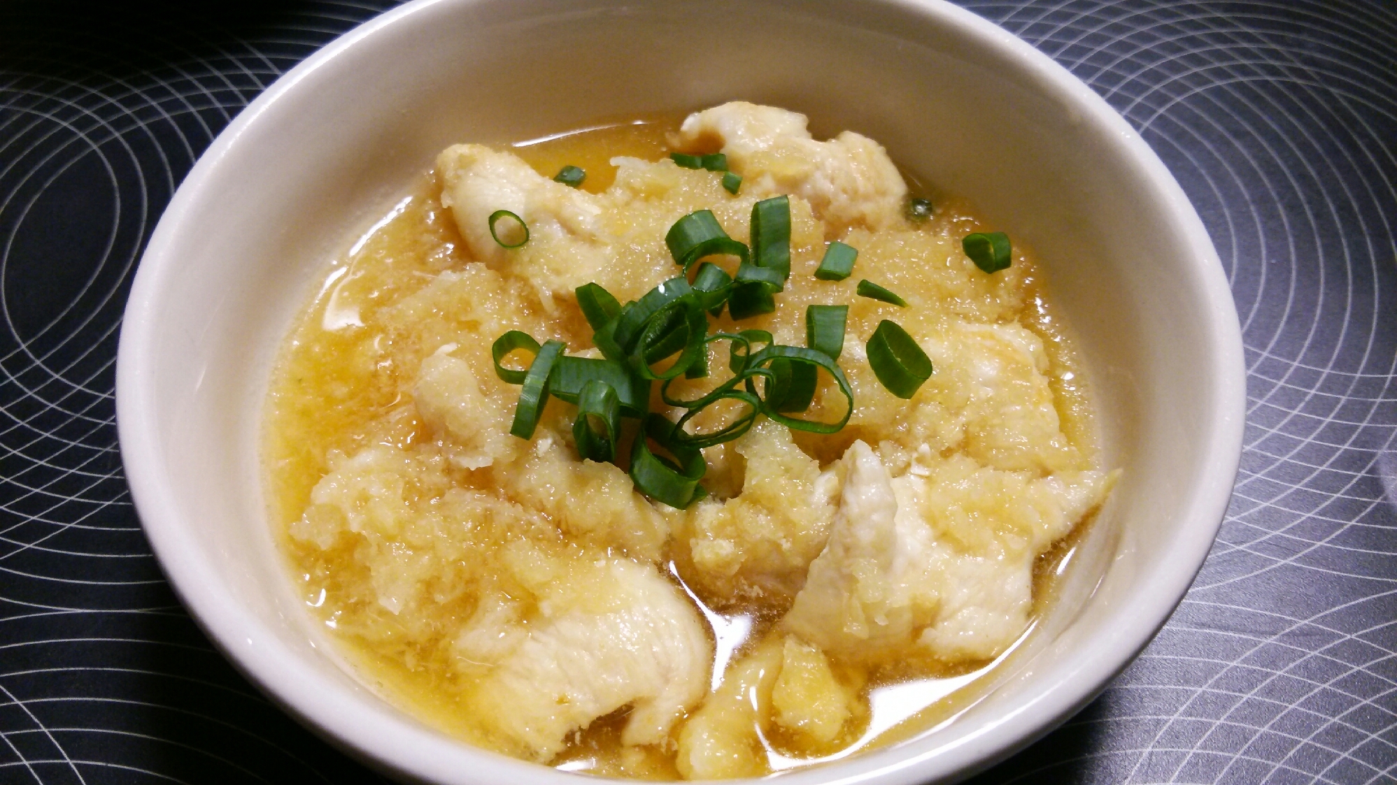 鶏むね肉のみぞれ煮