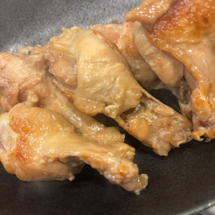 鶏手羽元の照り煮　圧力鍋で簡単に。