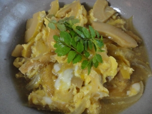 筍の卵とじ☆煮物リメイク