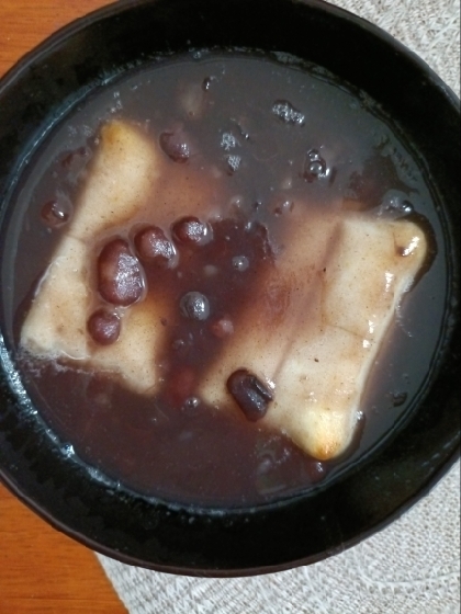 ヘルシーな豆腐しるこ