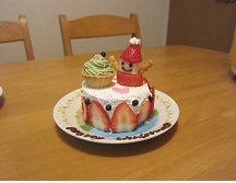 子供向けクリスマスケーキ レシピ 作り方 By たちつてともこ 楽天レシピ