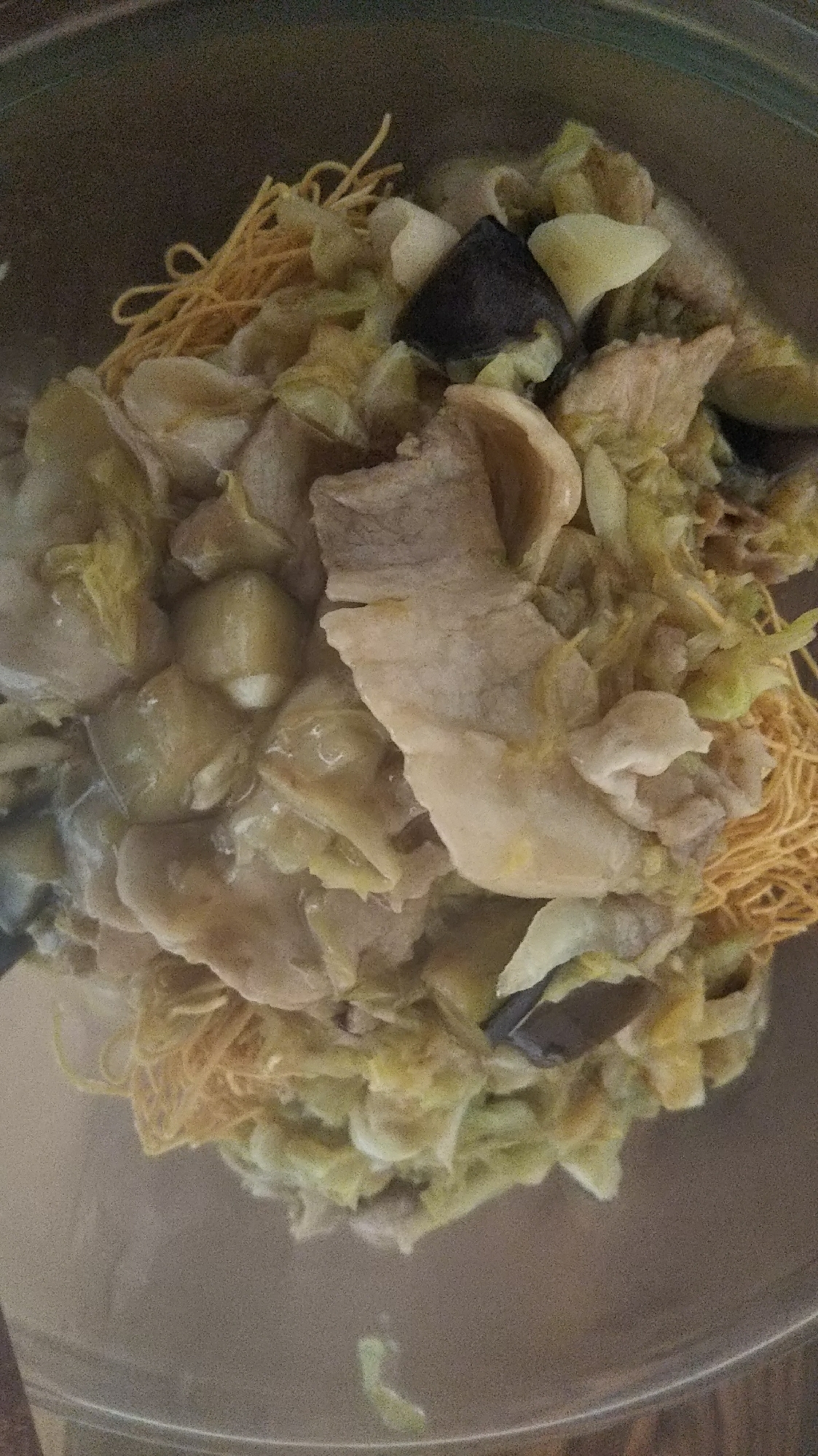 簡単節約皿うどん