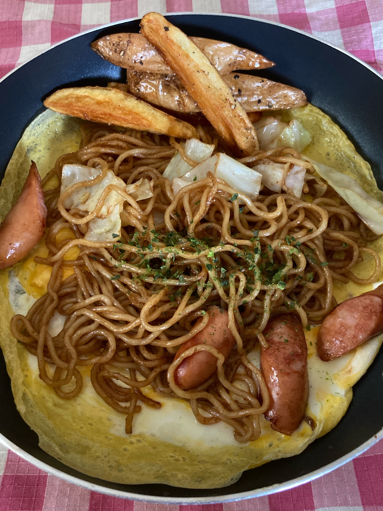 うちの麺　鉄板焼きそば