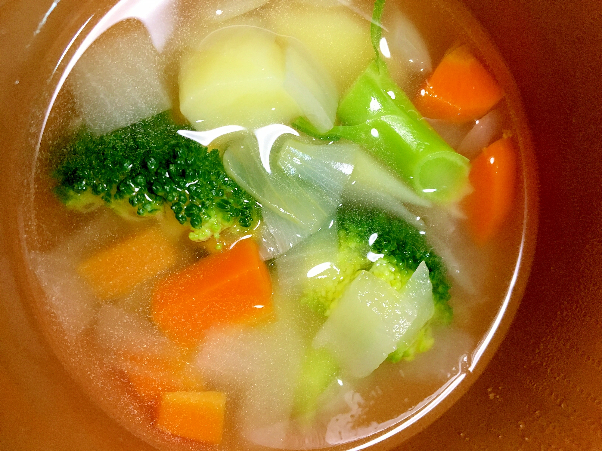 子どももおかわりする 野菜たっぷり コンソメスープ レシピ 作り方 By 珈琲の木 楽天レシピ