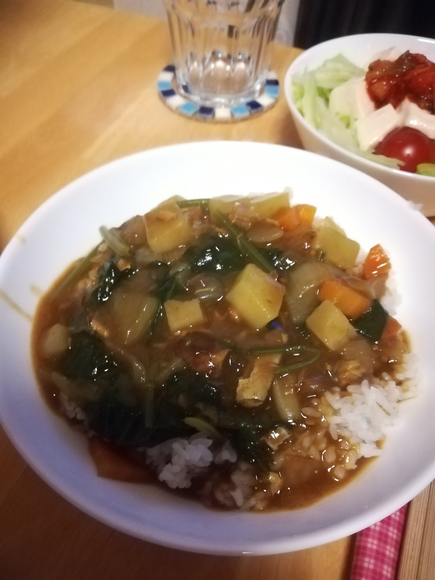 鯖缶の和風カレー