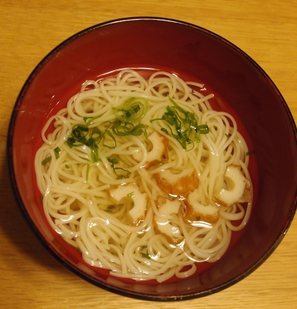 おなかに優しい✿ウェイパーにゅうめん