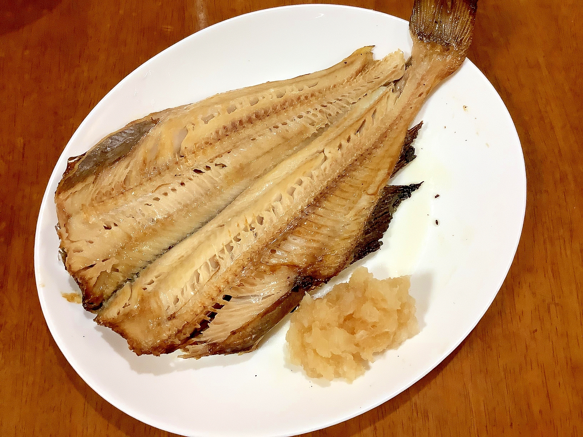 ほっけのグリル焼きおろし添え