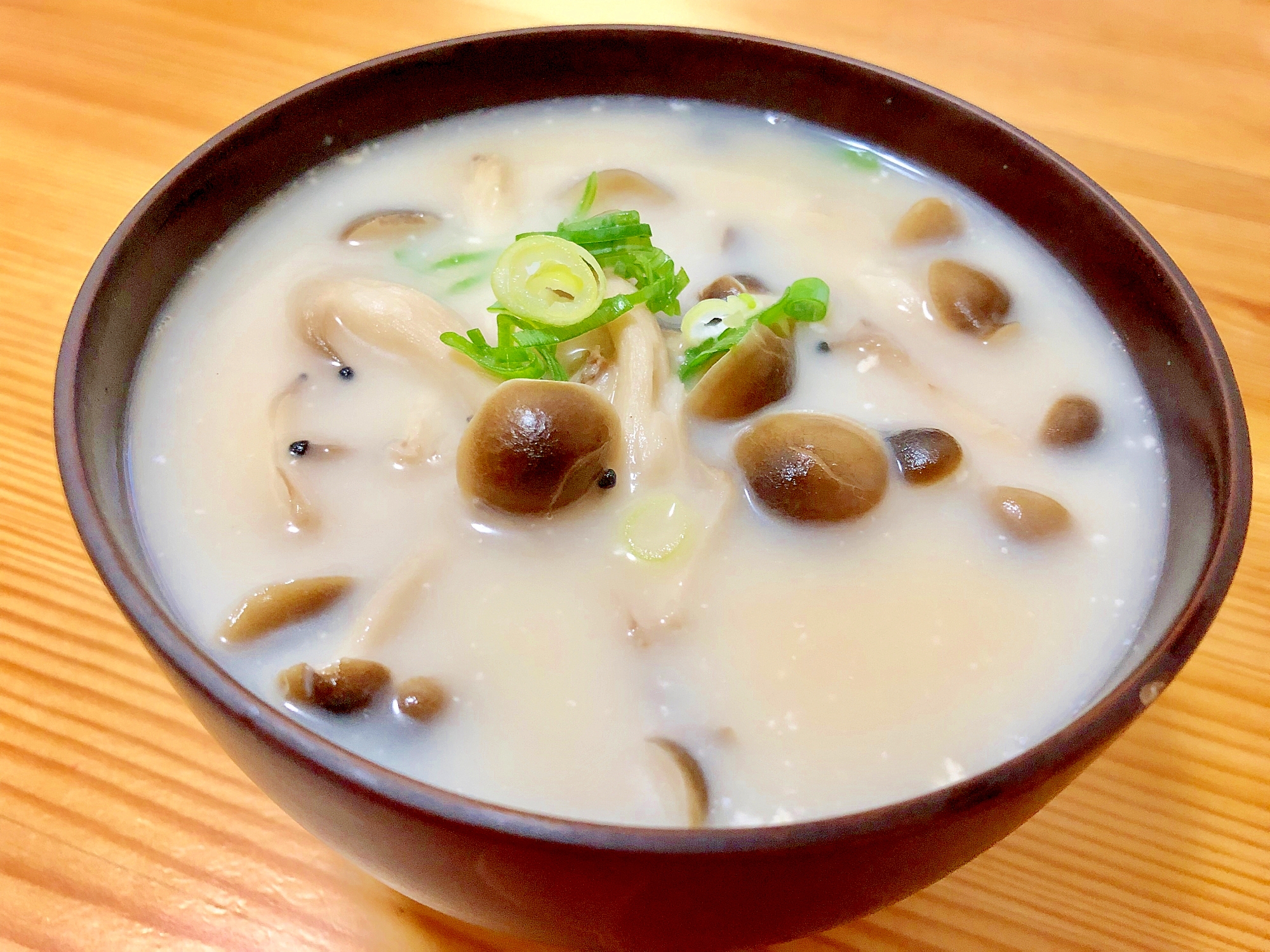 夜食に‼️☆しめじにゅうめん