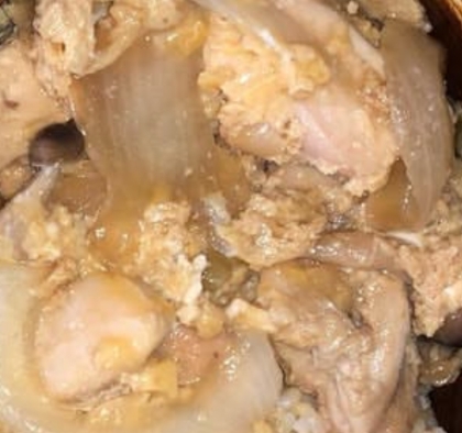 鶏もも&玉葱たっぷり✿⁠親子丼