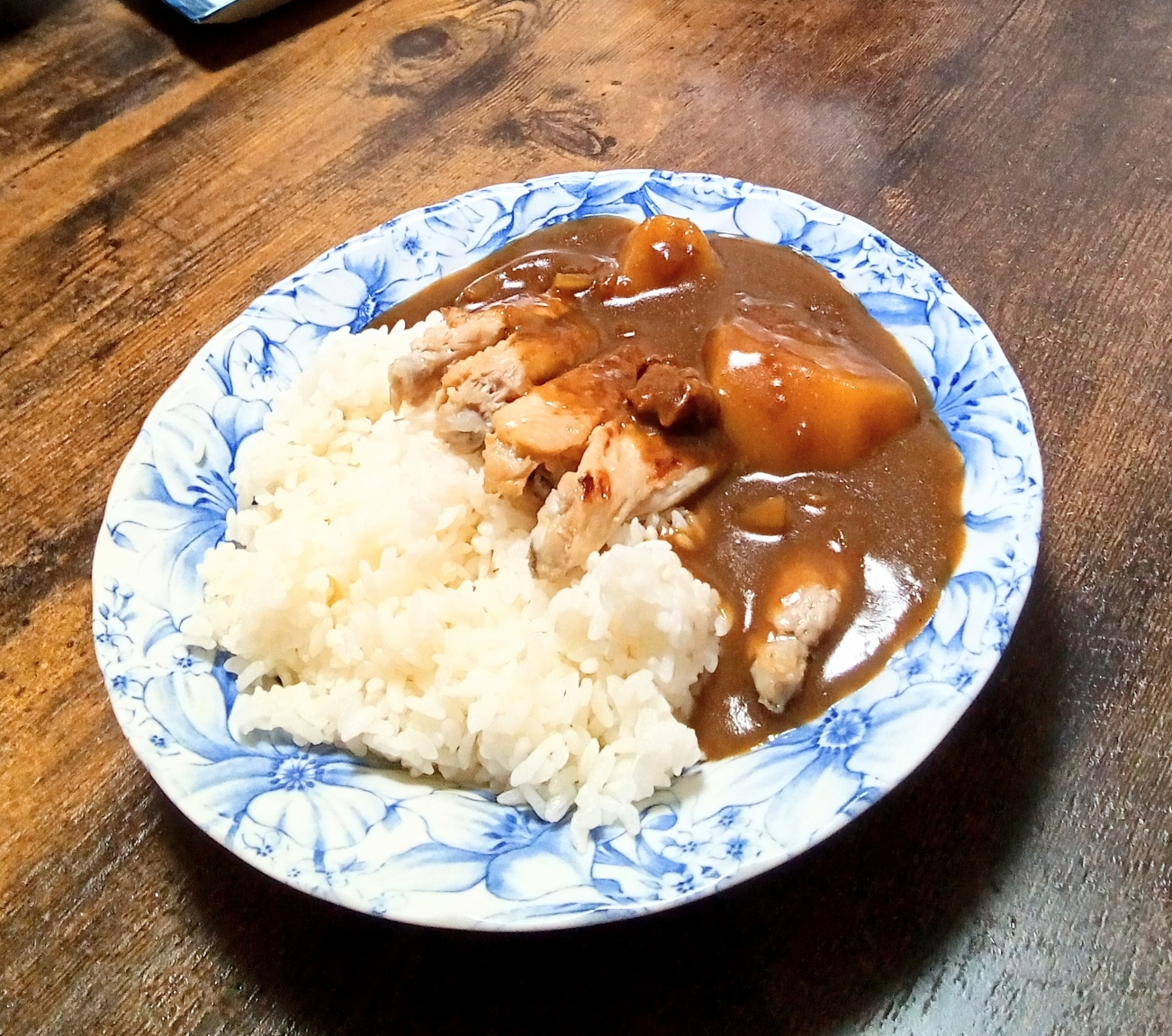 カレーライスにトッピング！チキンステックカレー