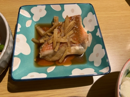 赤魚の煮魚