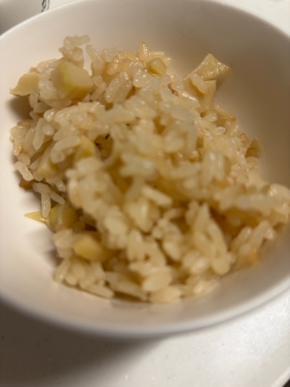 白だしを使って簡単・美味しい☆筍ご飯☆